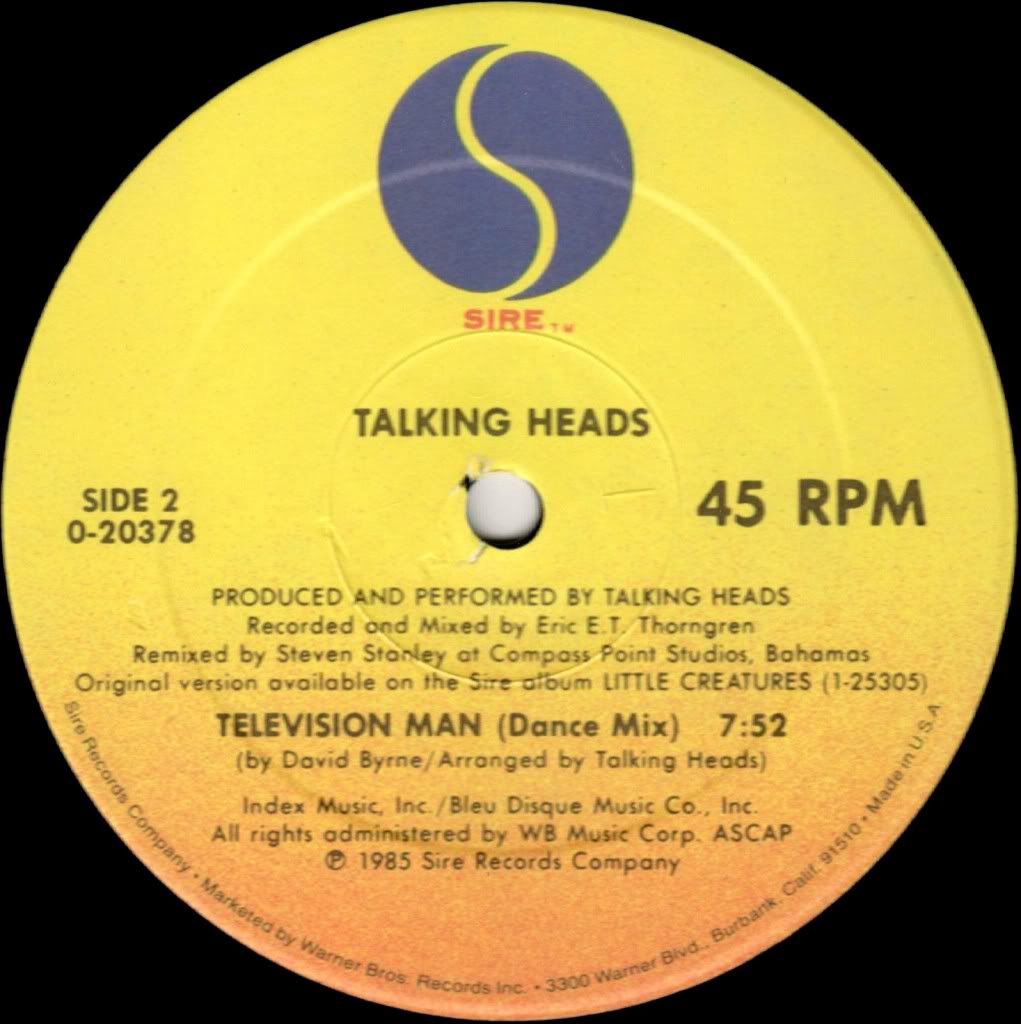 talking heads   and she was