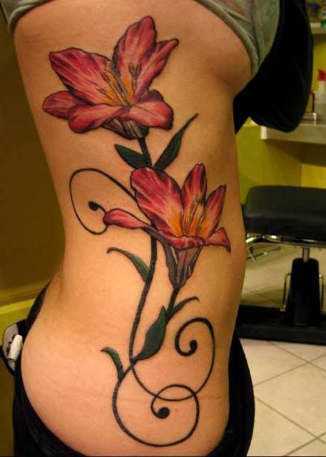 Looking for unique Tattoos? trippy flowers