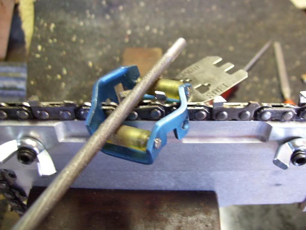 I made some chain vises