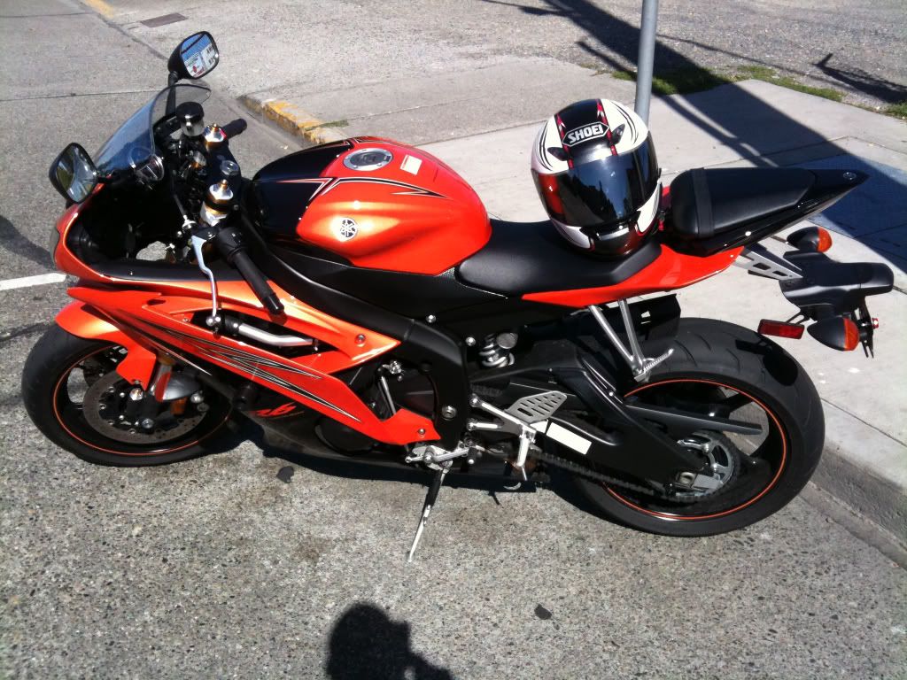 yamaha r6 orange