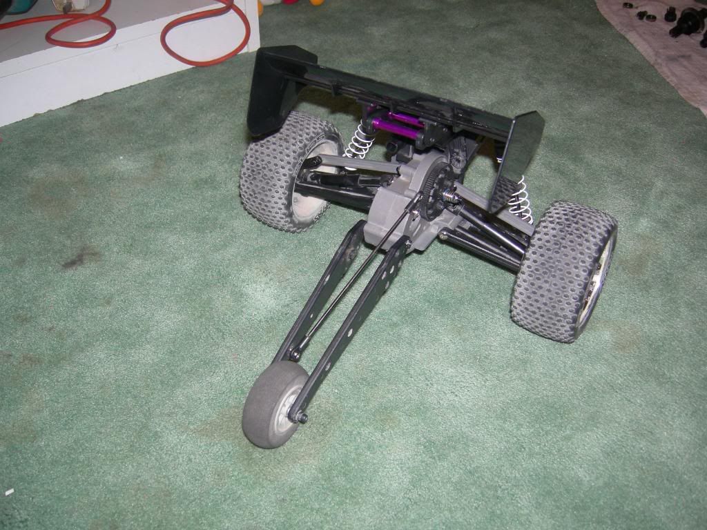 wheelie bar for nitro rustler