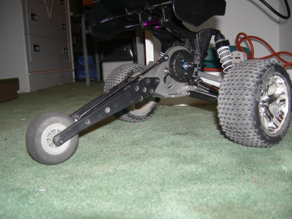 nitro rustler wheelie bar