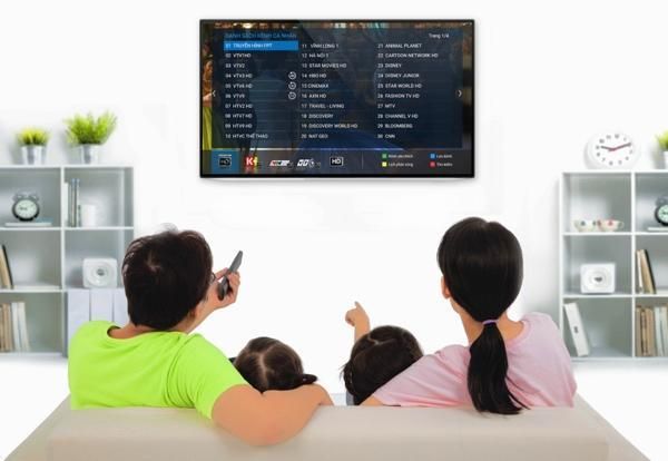 Danh Sách Kênh Cá Nhân sẽ sắp xếp kênh mà khách hàng xem nhiều nhất và các kênh yêu thích