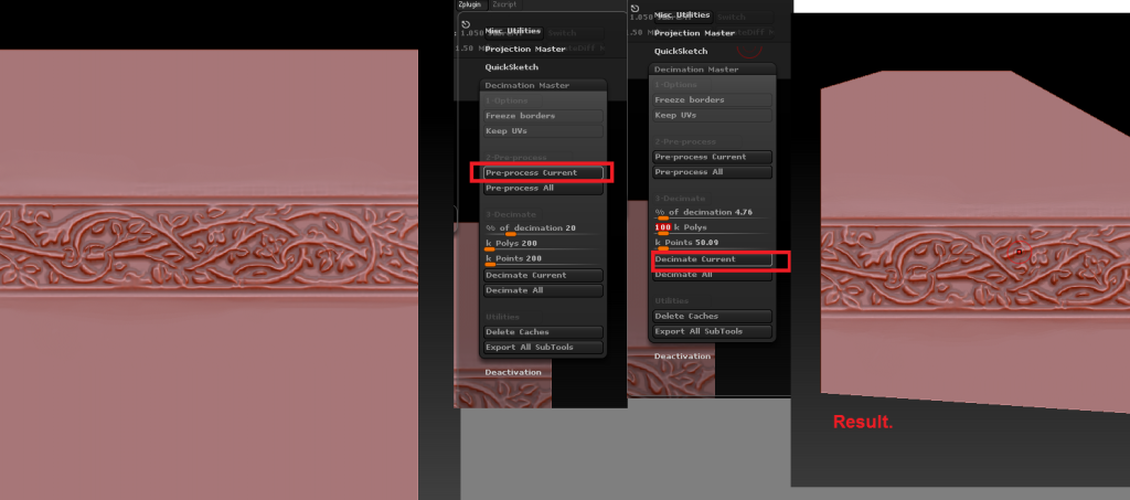 zbrush cant decimate