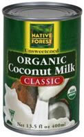 Can of Native Forest Coconut Milk