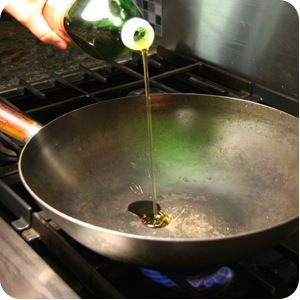 Picture of Heating Pan for Sauteing