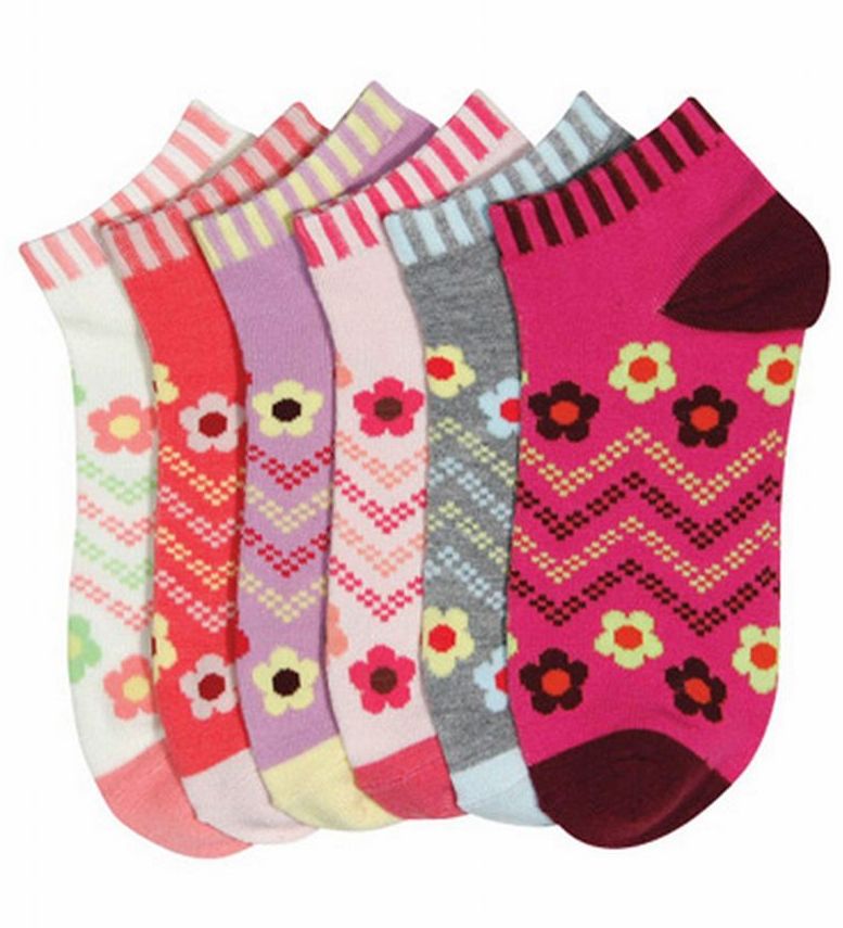 NWT Disney Womens Girls Teen Princessess Socks 6 Pack Asst Sz 9-11